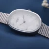 Sonata Poze Quartz Quartz White Dial Metal Strap Watch